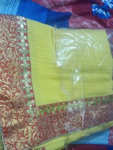 Yellow Saree❤️🥳