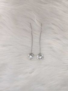 925 Sterling Silver Sui Dhaga Earrings With Hallma