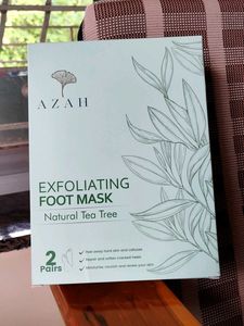 AZAH Exfoliating Foot Mask - Natural Tea Tree