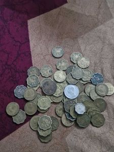 50 pcs lot Vintage Indian Coin Collection