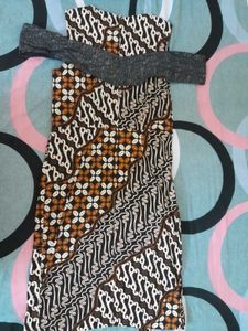 Batik Print bodycon dress