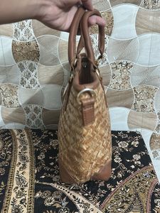Stylish Woven Handbag