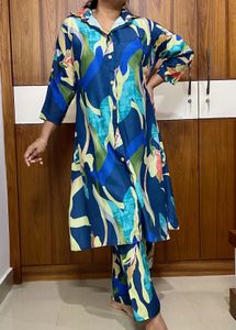Stylish Printed Kurta Set