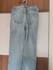 Light Wash Wide Leg Jeans