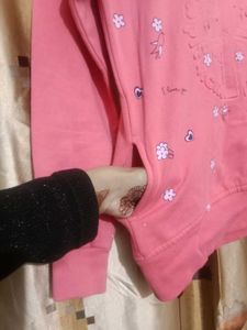 Floral Embroidered Crewneck Sweatshirt