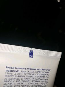 Re'equil Ceramide &amp; Hyaluronic Acid Moisturiser