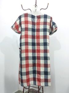 Checkered Shift Dress