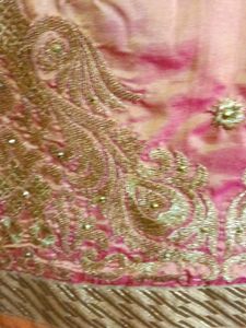 light Orange Saree