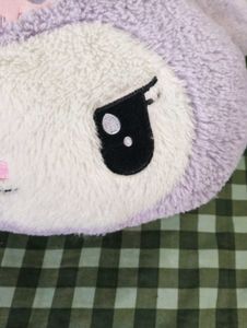 Kawaii Sanrio kuromi face Plushie / Pillow