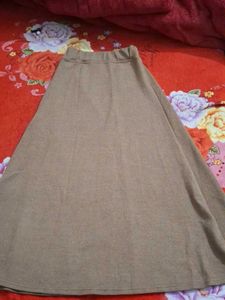Elegant Brown Skirt