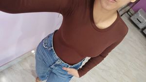 Brown Bodysuit (ribbed)