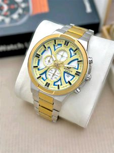 Premium Casio Edifice Gold Chronograph WATCH FOR M