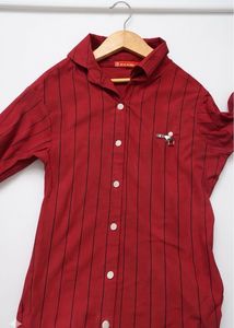 y2k slim fitted  Button-Up Shirt