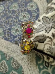 Boho Beaded Bangle