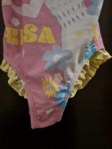 Girls Elsa Swimsuit