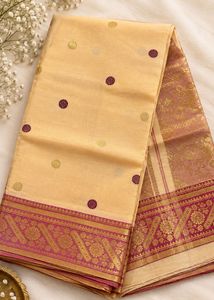 Traditional Bengali Taant Cotton Saree