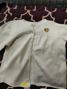 Kids Sweater Cum Cardigan Cardigan(Girls)