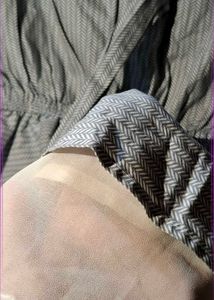 Striped Tie-Waist Blouse