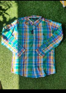 US Polo Ralph Lauren Colorful Plaid Shirt