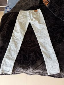 Patterned Denim Armani Exchange Jeans