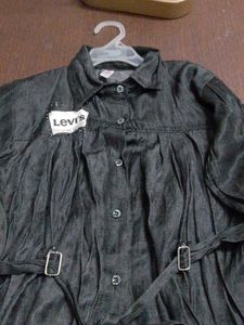 Levi's Black Denim Top
