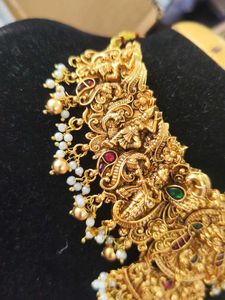 Exquisite matt Gold Plated chocker set