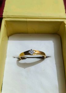 pure gold 18 carat ring