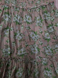 Chic Floral Print Off-Shoulder Dress