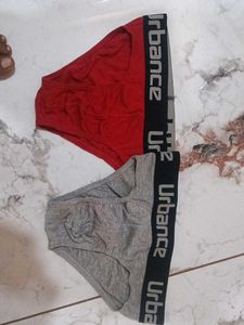 Men's Red Urbanx Briefs