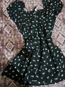 Floral Print Mini Dress