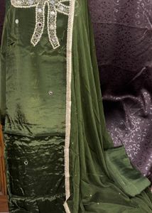 Elegant Green Kurta Set with Dupatta