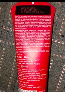 Glutafine Face Wash 200g