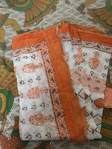 pure cotton kurti set