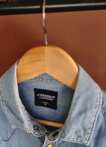 Classic Light Wash Denim Shirt