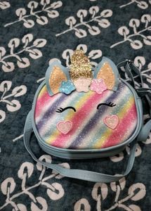 Sparkly Unicorn Crossbody Bag