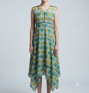 Geometric Print Kurta