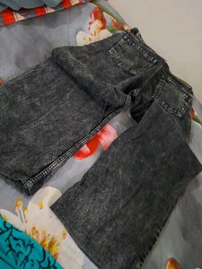Vintage Wash Denim Jeans