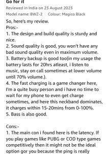 OnePlus Bullets Z2 BT Earphones, 12.4 mm Drivers
