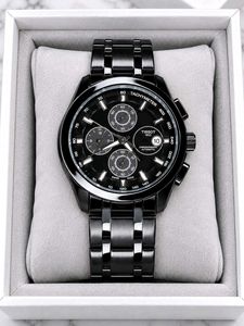 TISSOT Black Chronograph Watch