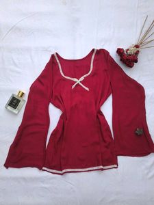 Coquette Corset back kurti❤️