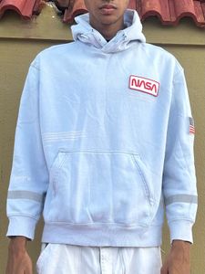 h&m Light Blue NASA Hoodie