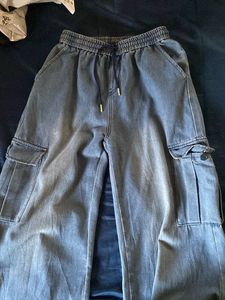 Denim Cargo jeans