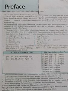Errorless Chemistry Previous Years JEE Advanced &amp;
