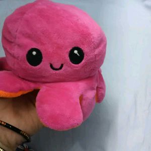 Reversible🅰️ Octopus Plush Toy