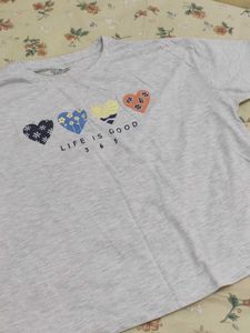 Cute Heart Graphic T-Shirt