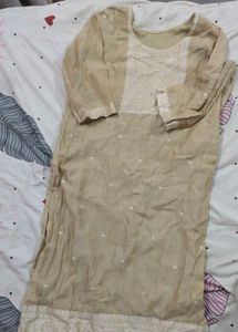 Elegant Beige Kurti