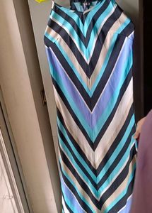 Colorful Striped Maxi Dress