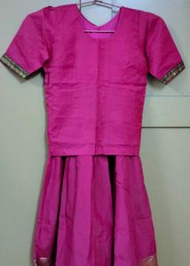 Elegant Pattu pavada set
