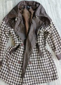 leather tweed jacket and coat