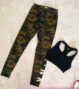 Very Useful Leggings With Bra Gymwear
